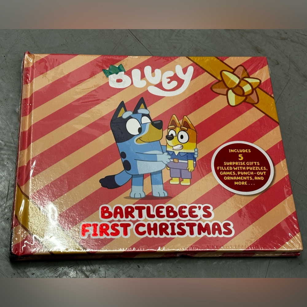 Bluey Bartlebee's First Christmas book